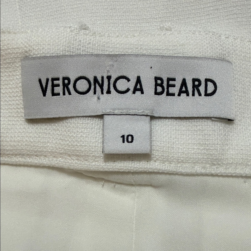 Veronica Beard Elegant White Mini Skirt - Picture 8 of 9